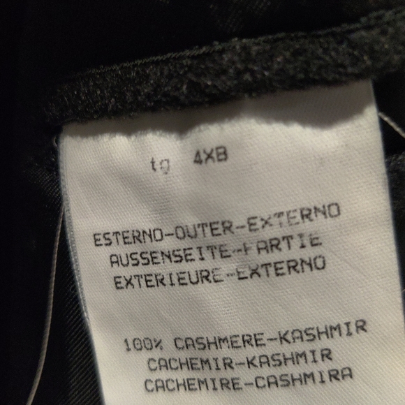 100% Cashmere Ermenegildo Zegna Jacket Sized 4XB - Picture 4 of 10